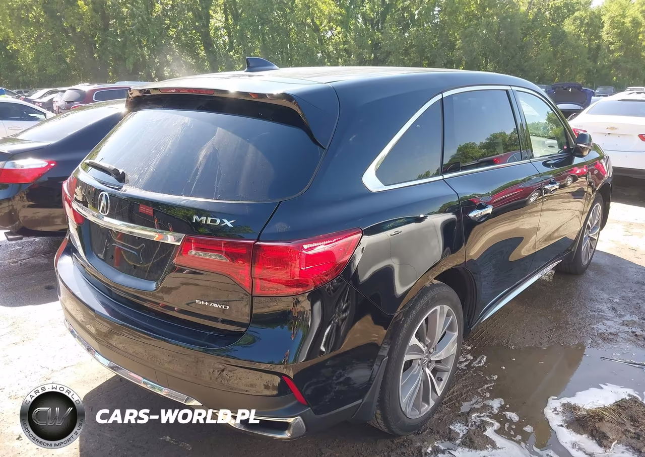 2017 Acura Mdx Technology Package VIN:5FRYD4H54HB036686 - 4