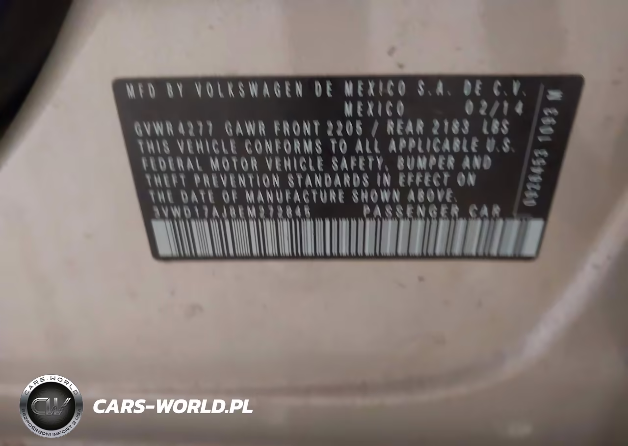 2014 Volkswagen Jetta 1.8T Se VIN:3VWD17AJ8EM272845 - 9
