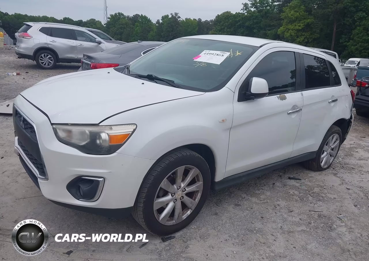 2014 Mitsubishi Outlander Sport Es VIN:4A4AP3AU3EE029076 - 2