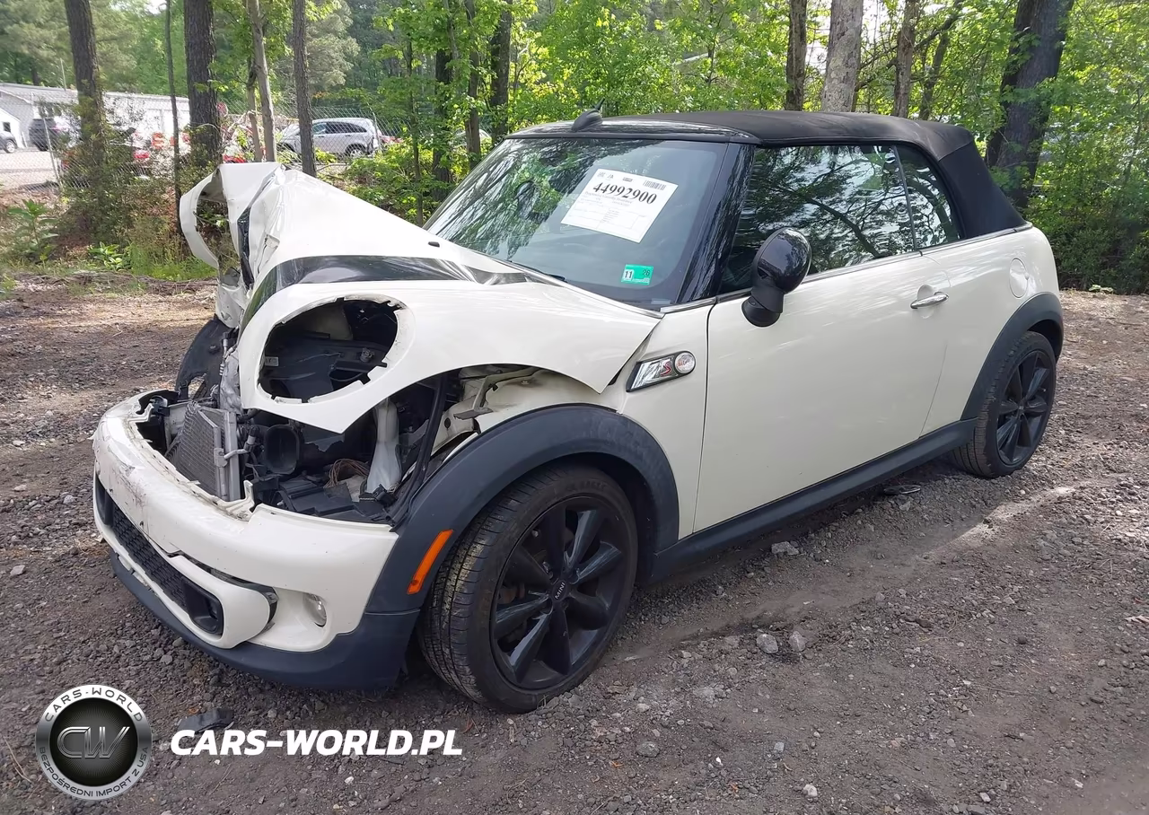 2015 Mini Convertible Cooper S VIN:WMWZP3C58FT707993 - 2