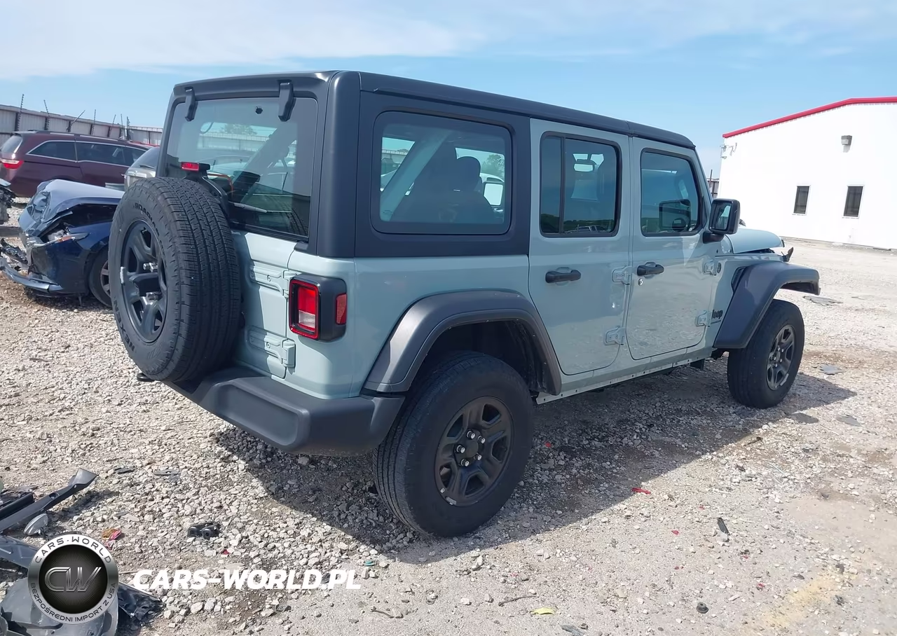 2024 Jeep Wrangler 4-Door Sport 4X4 VIN:1C4PJXDG9RW332802 - 4