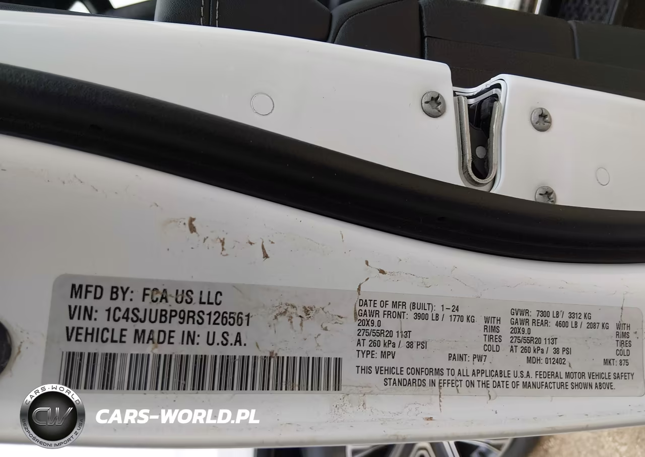 2024 Jeep Wagoneer Series Ii 4X2 VIN:1C4SJUBP9RS126561 - 9