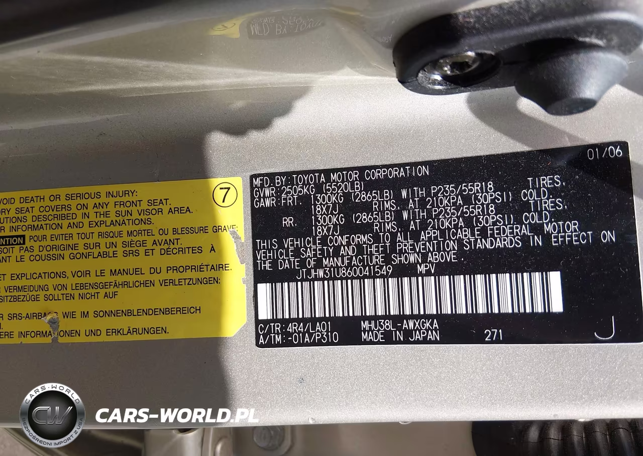 2006 Lexus Rx 400H VIN:JTJHW31U860041549 - 9
