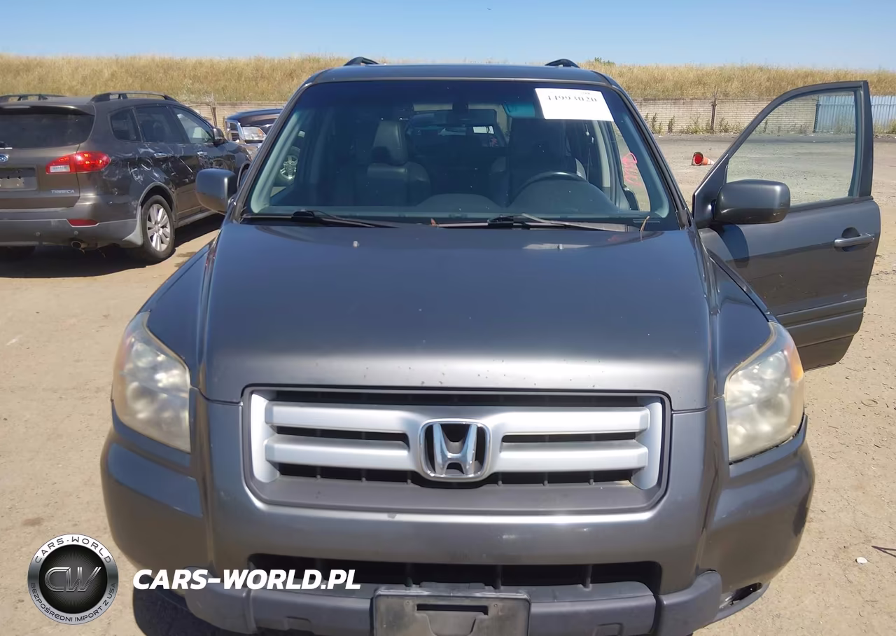 2007 Honda Pilot Ex-L VIN:2HKYF18657H504315 - 6