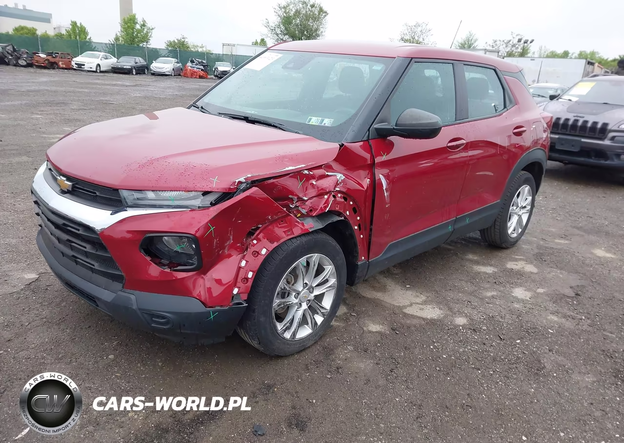 2021 Chevrolet Trailblazer Fwd Ls VIN:KL79MMS28MB140435 - 2