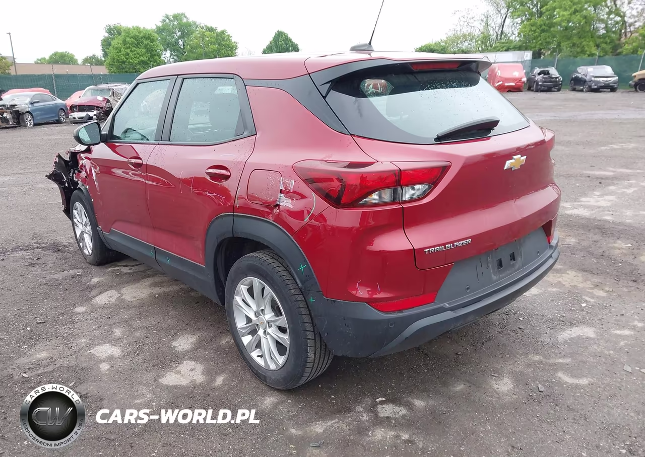2021 Chevrolet Trailblazer Fwd Ls VIN:KL79MMS28MB140435 - 3