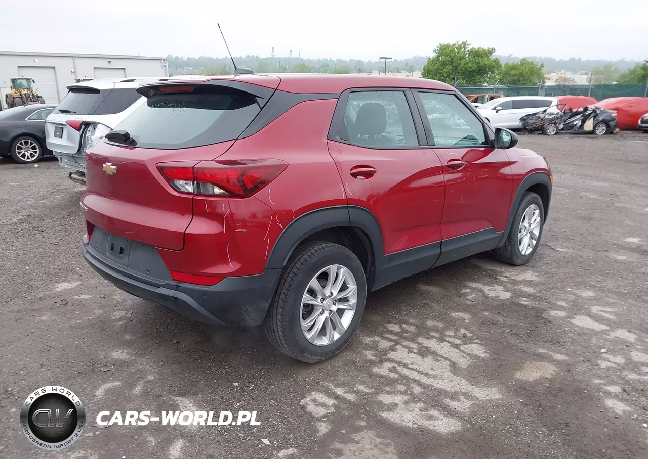2021 Chevrolet Trailblazer Fwd Ls VIN:KL79MMS28MB140435 - 4