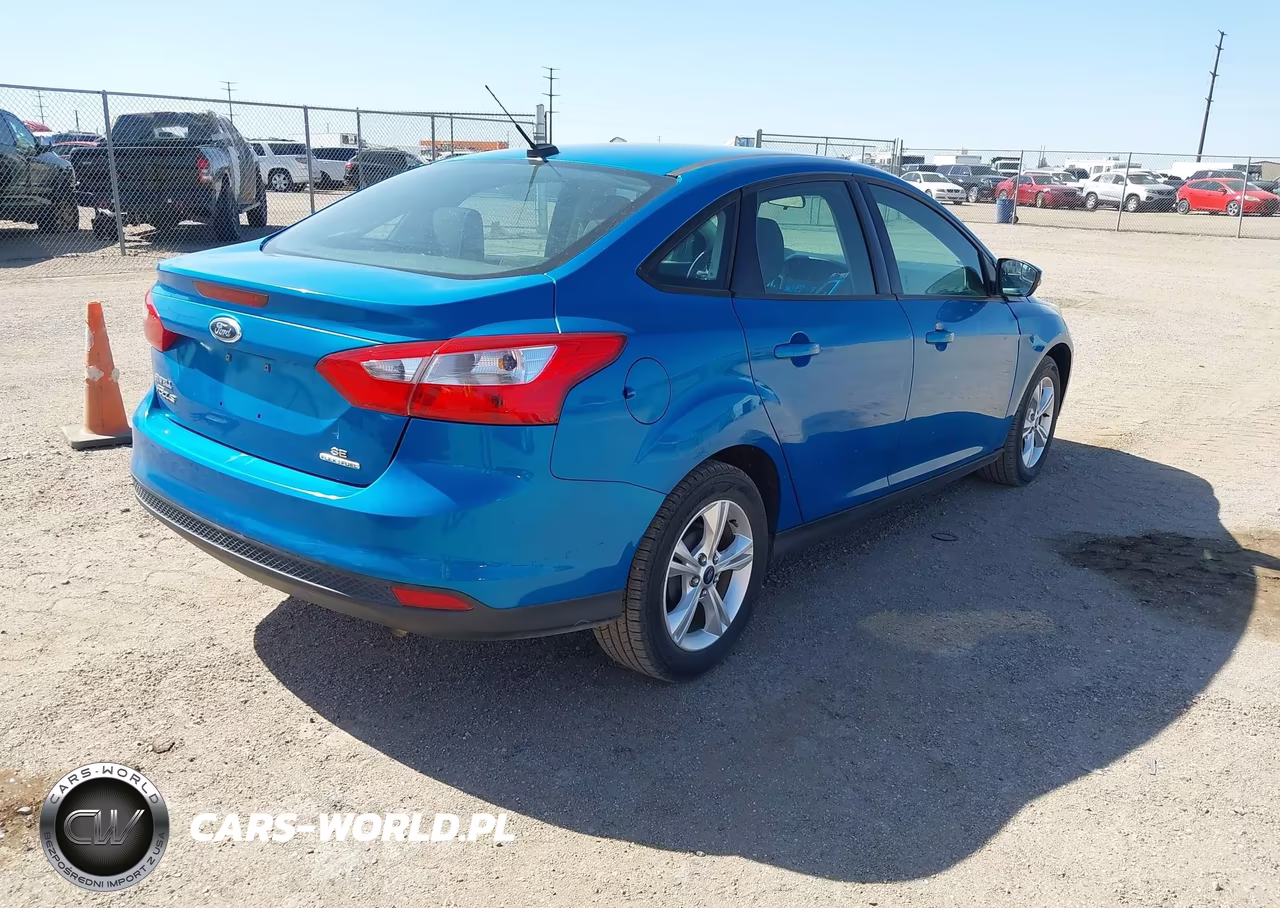 2013 Ford Focus Se VIN:1FADP3F2XDL362189 - 4