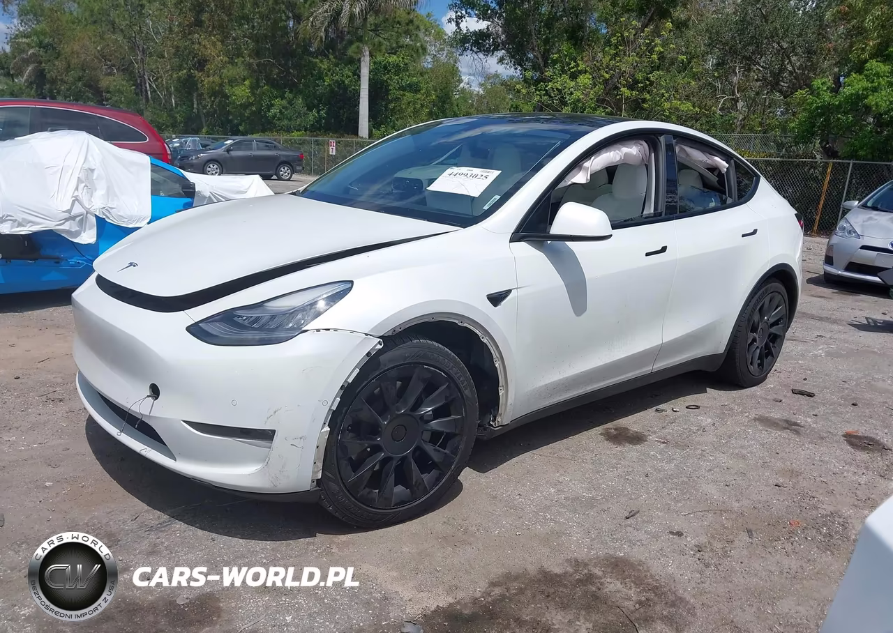 2021 Tesla Model Y Long Range Dual Motor All-Wheel Drive VIN:5YJYGDEE9MF108764 - 2