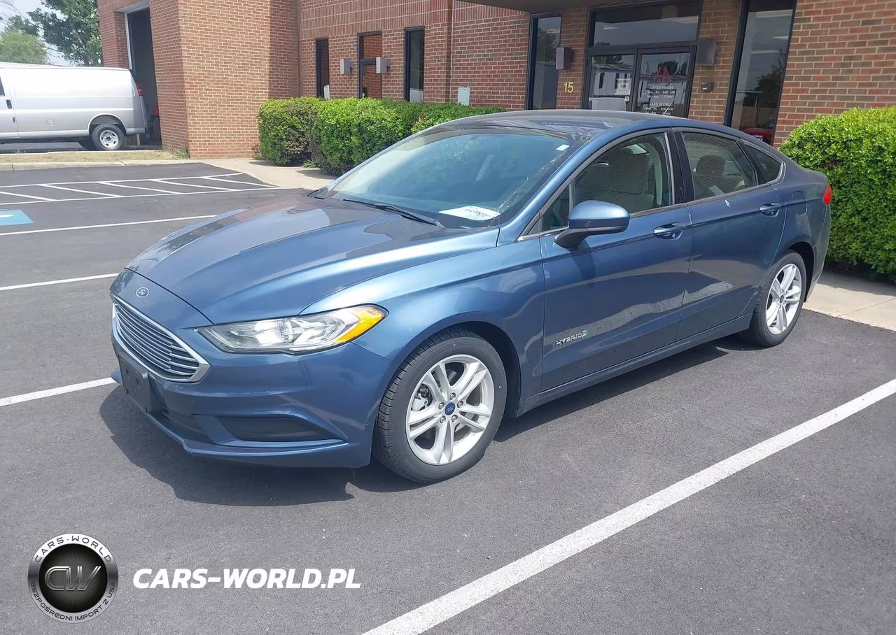 2018 Ford Fusion Hybrid S VIN:3FA6P0UU6JR243614 - 2
