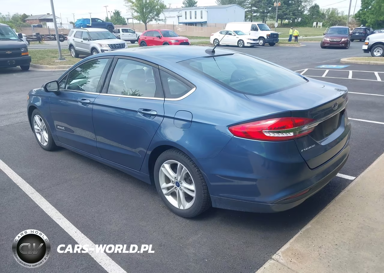 2018 Ford Fusion Hybrid S VIN:3FA6P0UU6JR243614 - 3