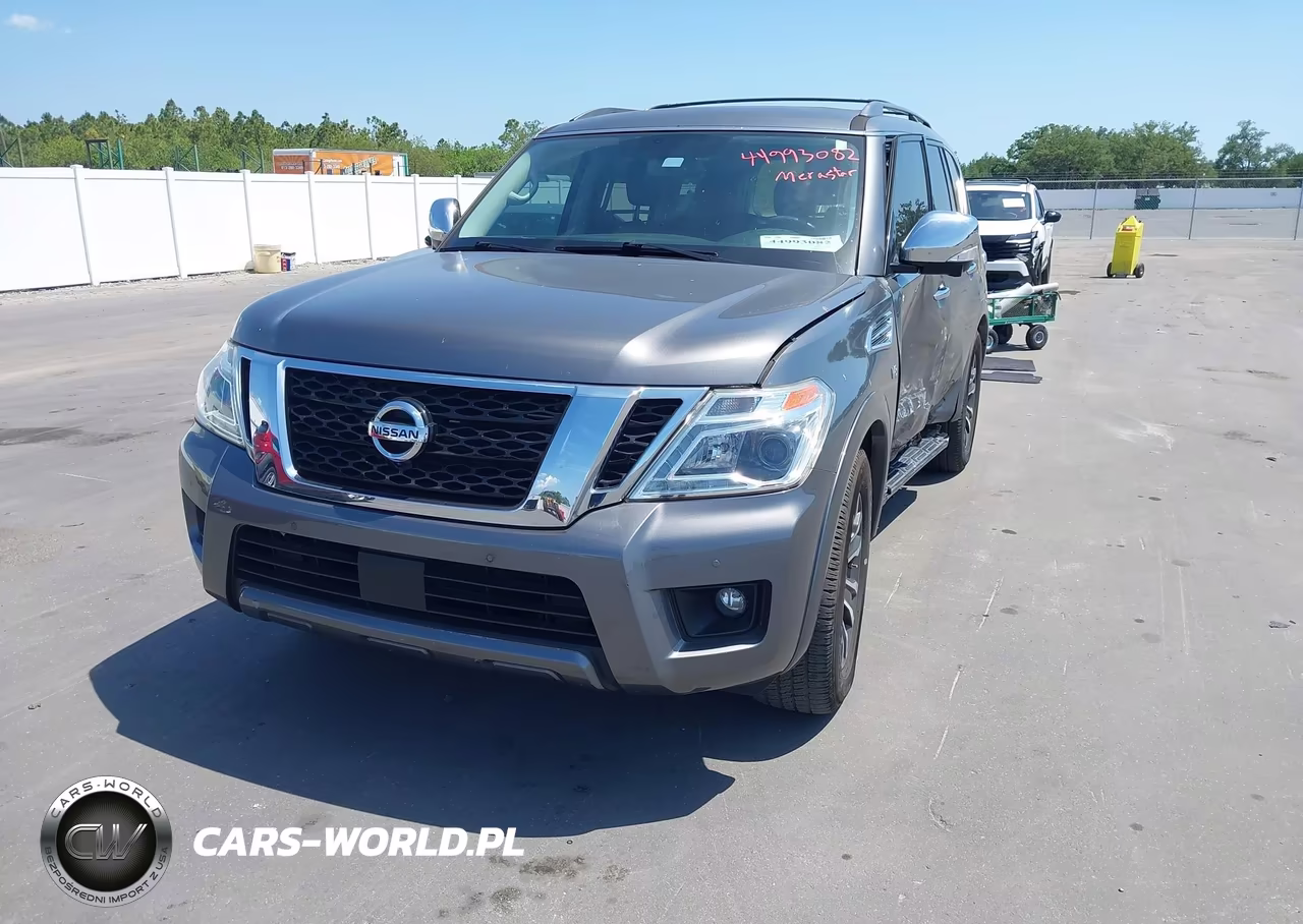2020 Nissan Armada Sl 2Wd VIN:JN8AY2ND2L9107334 - 2