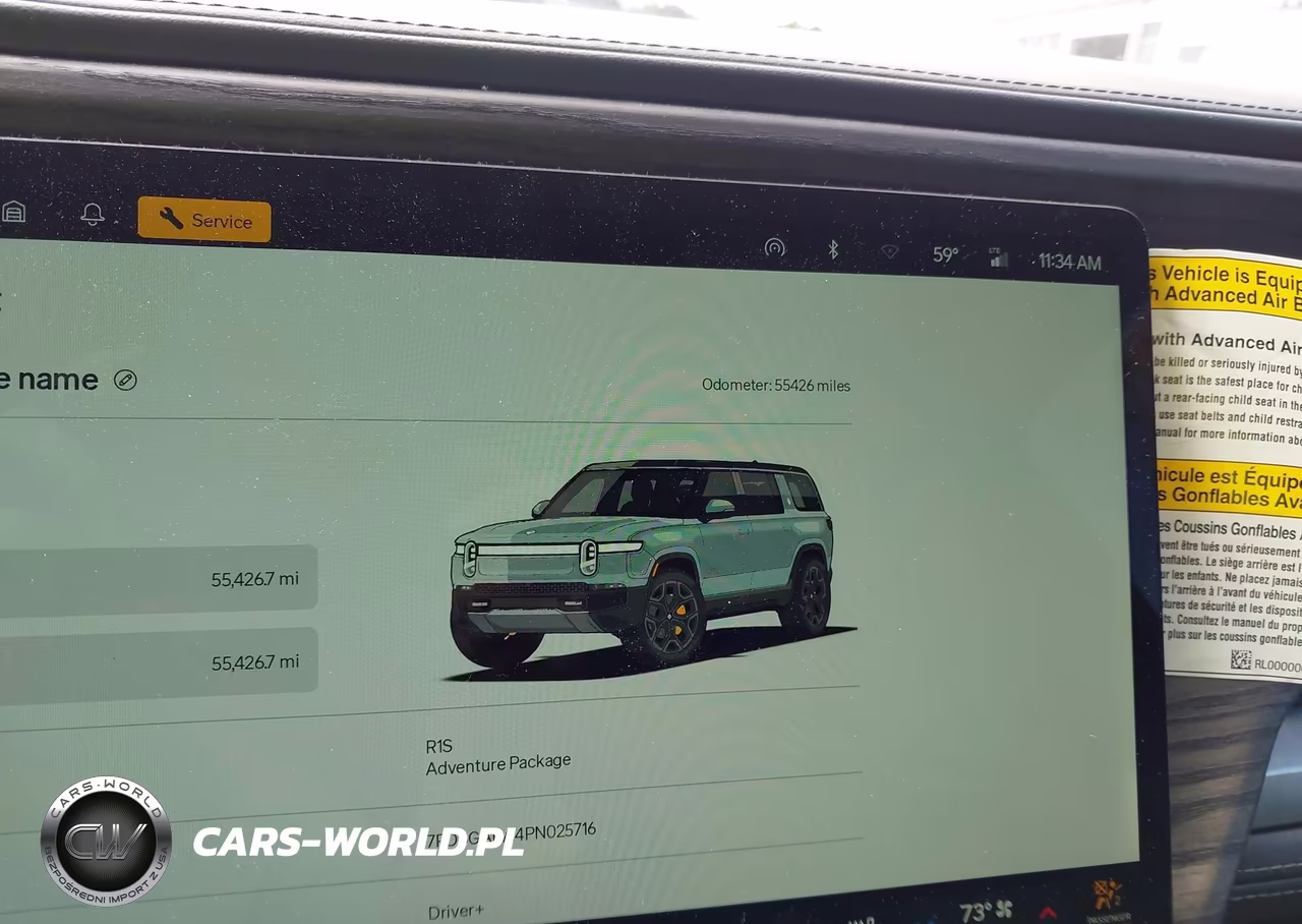 2023 Rivian R1S Adventure VIN:7PDSGABA4PN025716 - 15