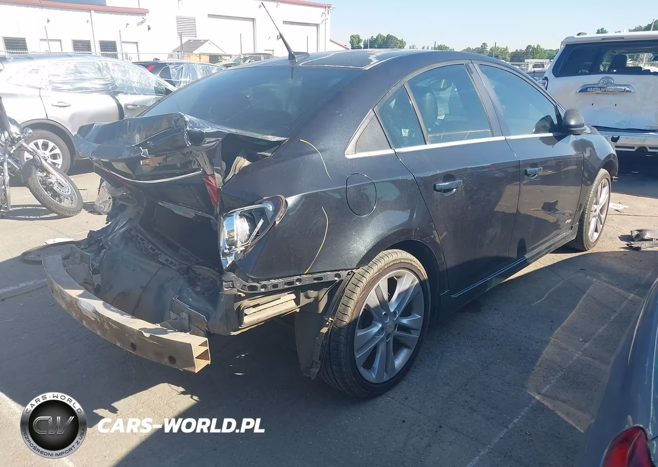 2011 Chevrolet Cruze Ltz VIN:1G1PH5S93B7189312 - 4