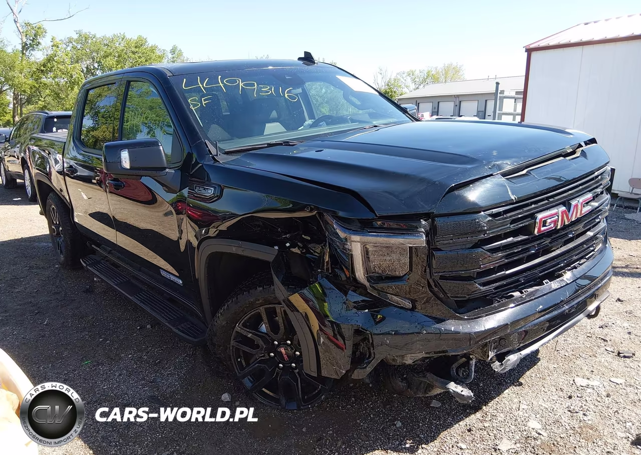 2025 GMC Sierra 1500 4Wd Short Box Elevation With 3Sb