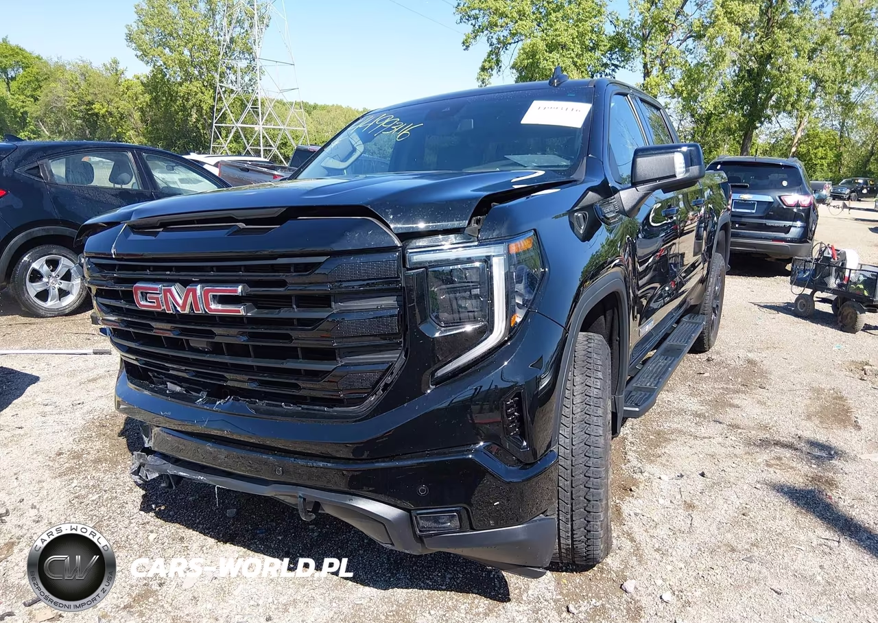 2025 GMC Sierra 1500 4Wd Short Box Elevation With 3Sb VIN:3GTUUCEDXSG333906 - 2