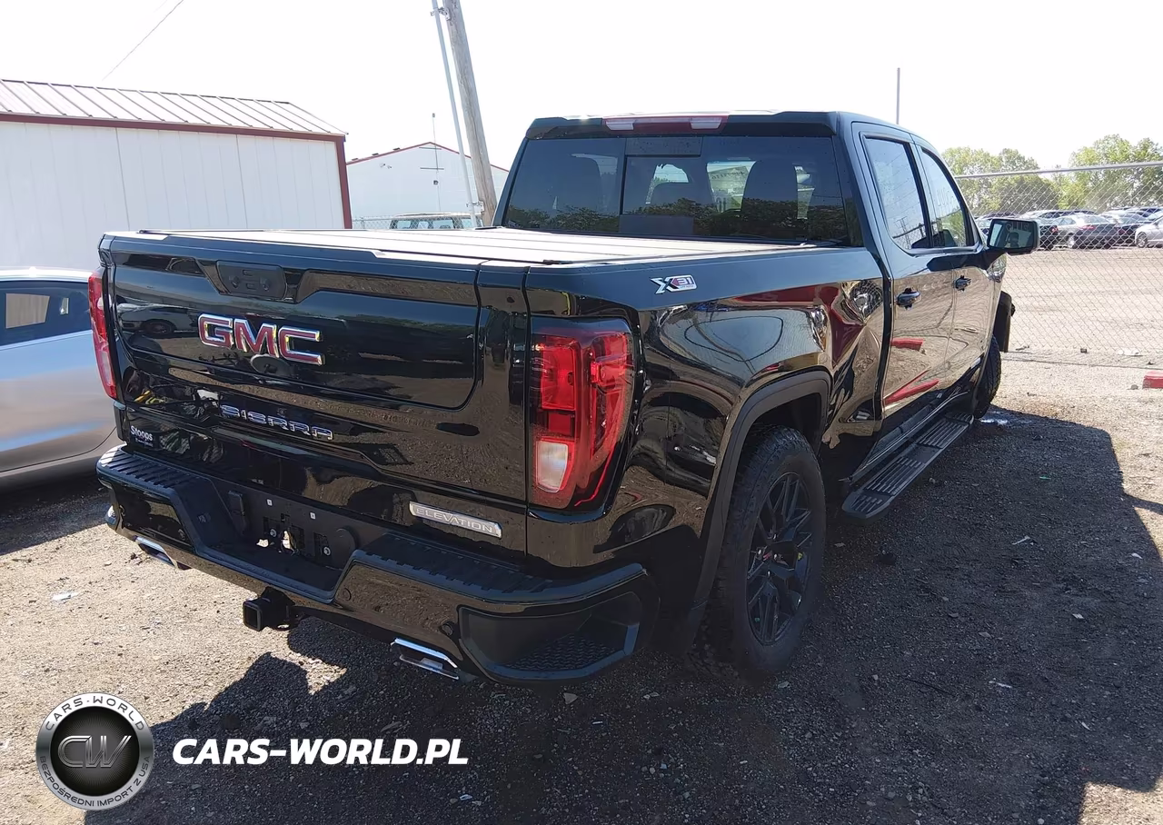 2025 GMC Sierra 1500 4Wd Short Box Elevation With 3Sb VIN:3GTUUCEDXSG333906 - 4