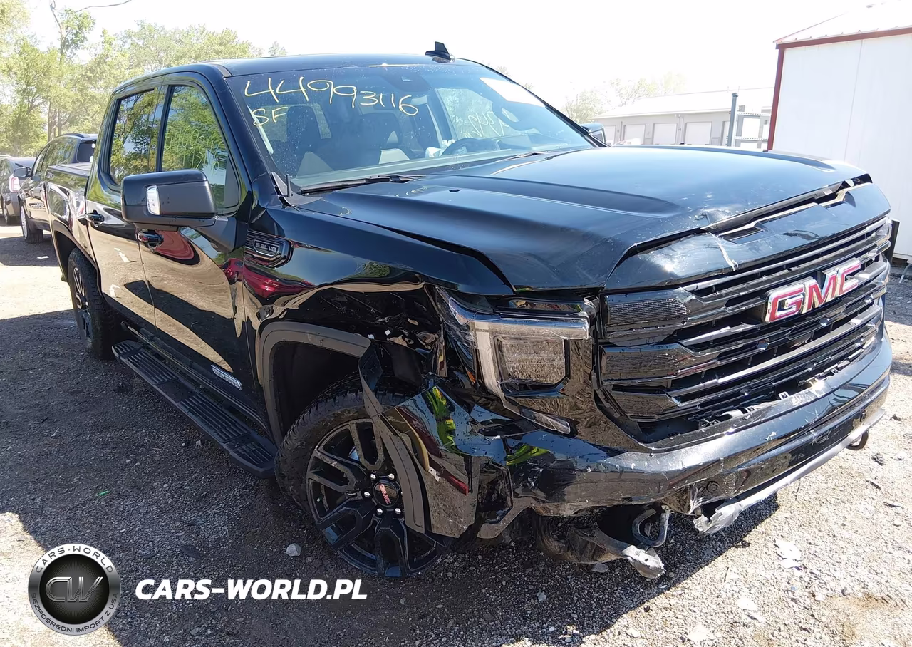 2025 GMC Sierra 1500 4Wd Short Box Elevation With 3Sb VIN:3GTUUCEDXSG333906 - 6