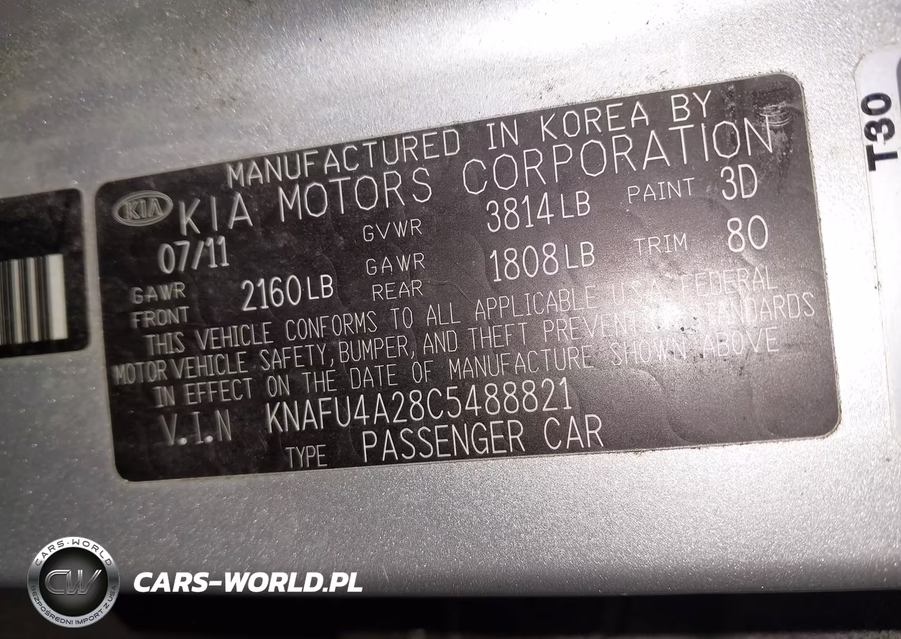 2012 Kia Forte Ex VIN:KNAFU4A28C5488821 - 9