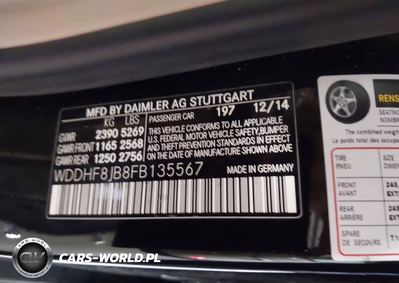 2015 Mercedes-Benz E 350 4Matic VIN:WDDHF8JB8FB135567 - 9