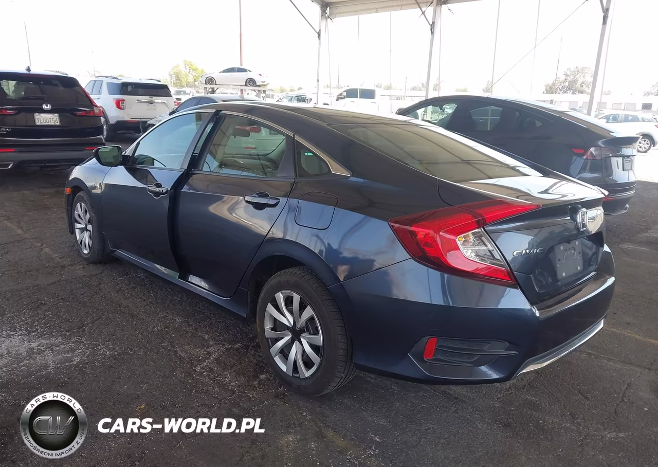 2021 Honda Civic Lx VIN:2HGFC2F61MH525130 - 3