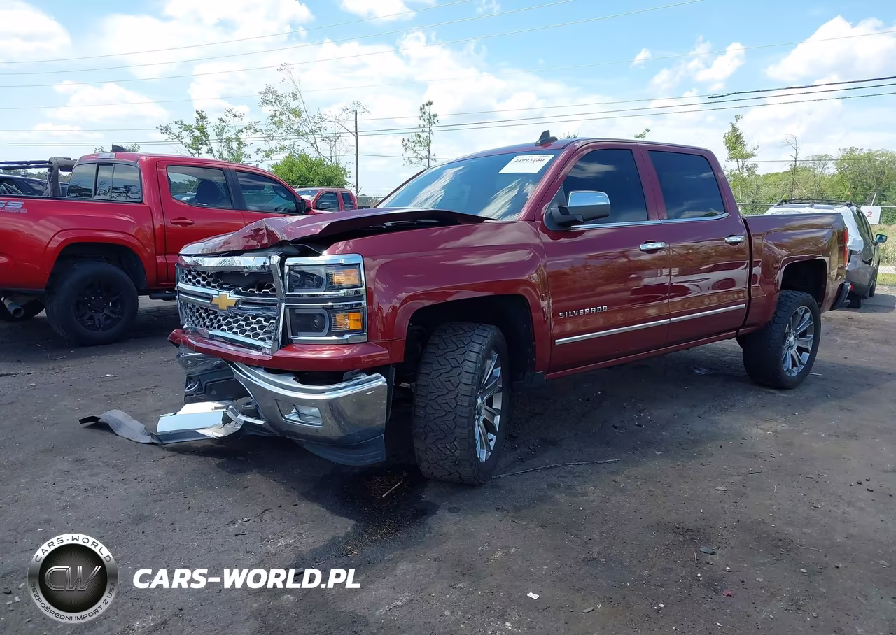 2015 Chevrolet Silverado 1500 1Lz VIN:3GCPCSEC2FG229840 - 2