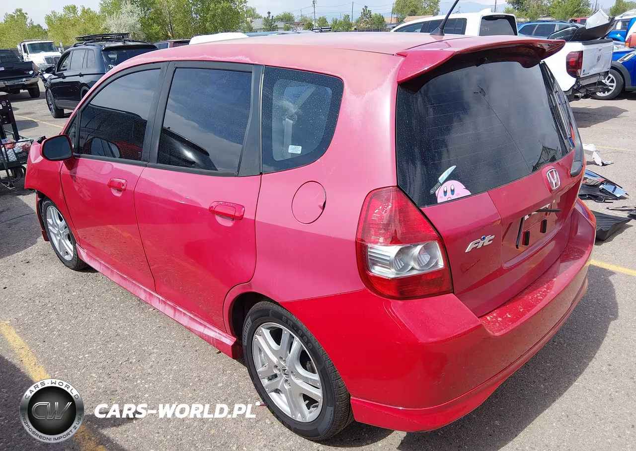 2007 Honda Fit Sport VIN:JHMGD38647S036493 - 3