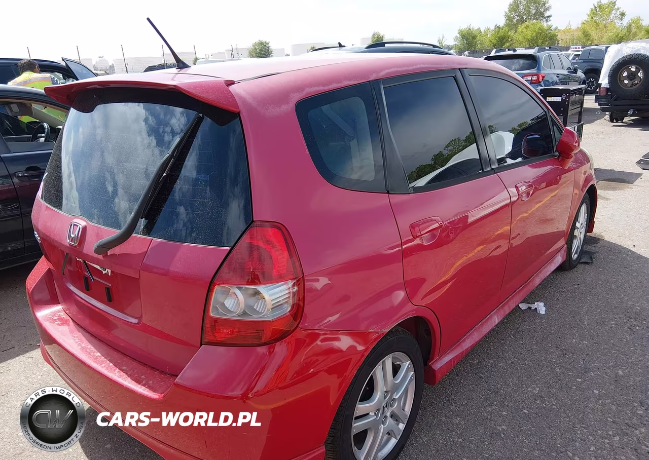 2007 Honda Fit Sport VIN:JHMGD38647S036493 - 4