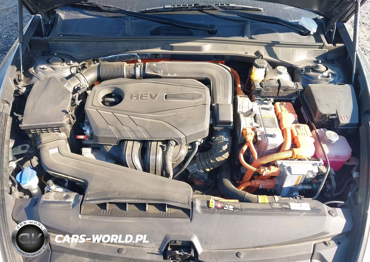 2023 Hyundai Sonata Hybrid Blue VIN:KMHL24JJ8PA081559 - 10