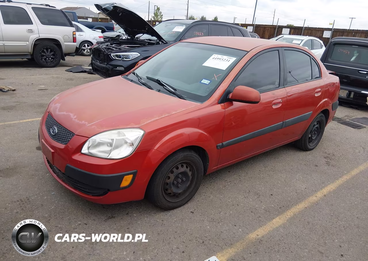 2007 Kia Rio Lx VIN:KNADE123376243144 - 2