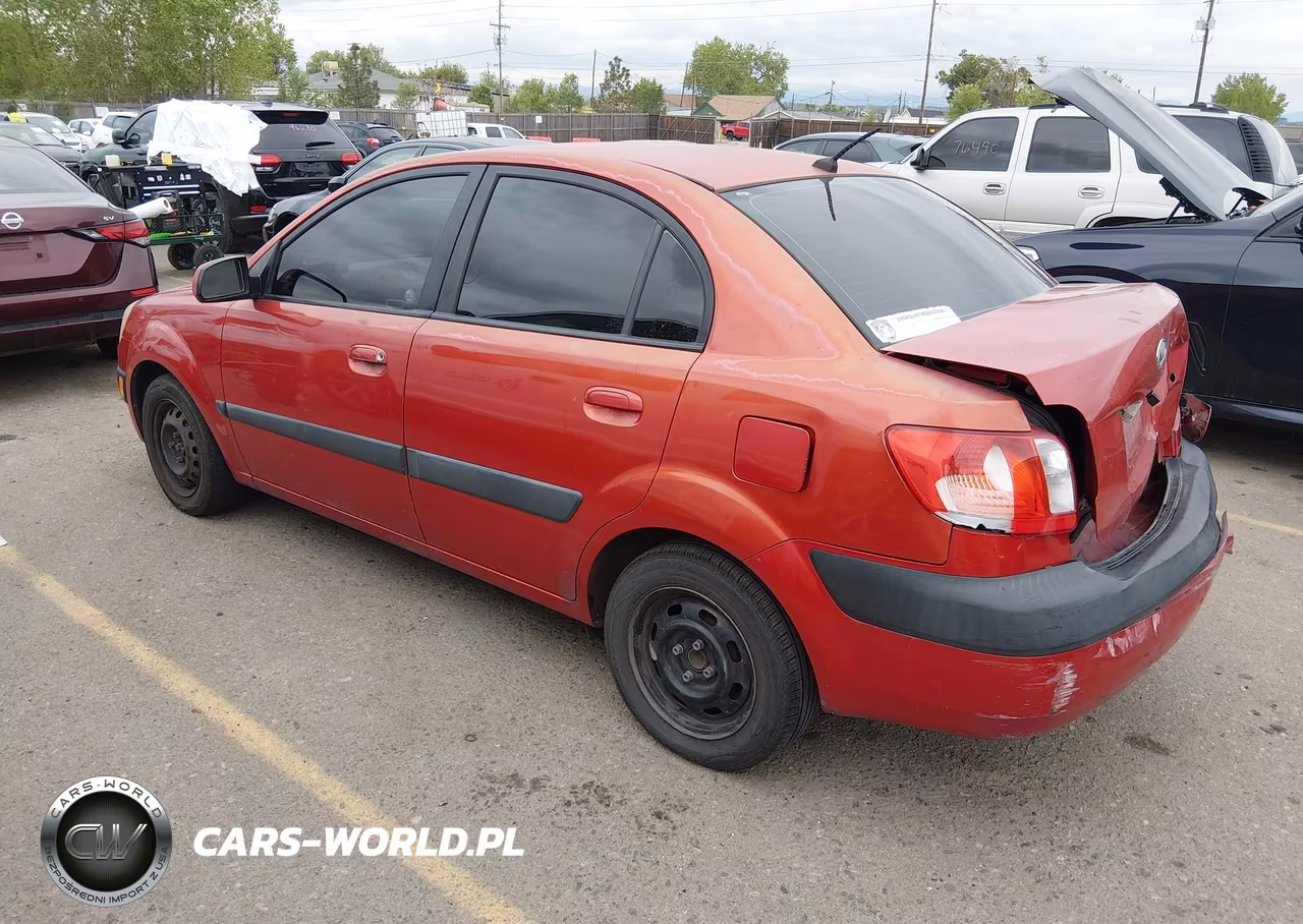 2007 Kia Rio Lx VIN:KNADE123376243144 - 3