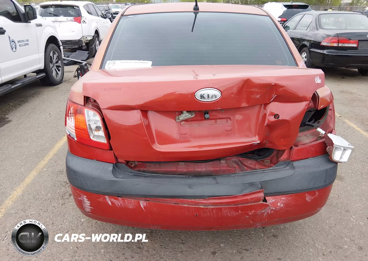 2007 Kia Rio Lx VIN:KNADE123376243144 - 6
