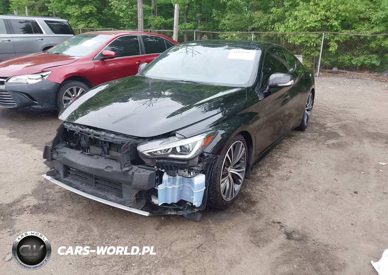 2017 Infiniti Q60 3.0T Premium VIN:JN1EV7EL3HM551100 - 2