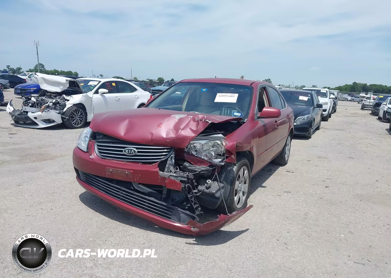 2008 Kia Optima Lx VIN:KNAGE123385217986 - 2
