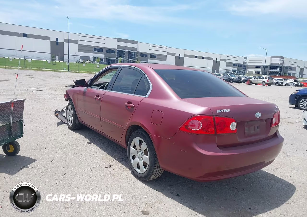 2008 Kia Optima Lx VIN:KNAGE123385217986 - 3