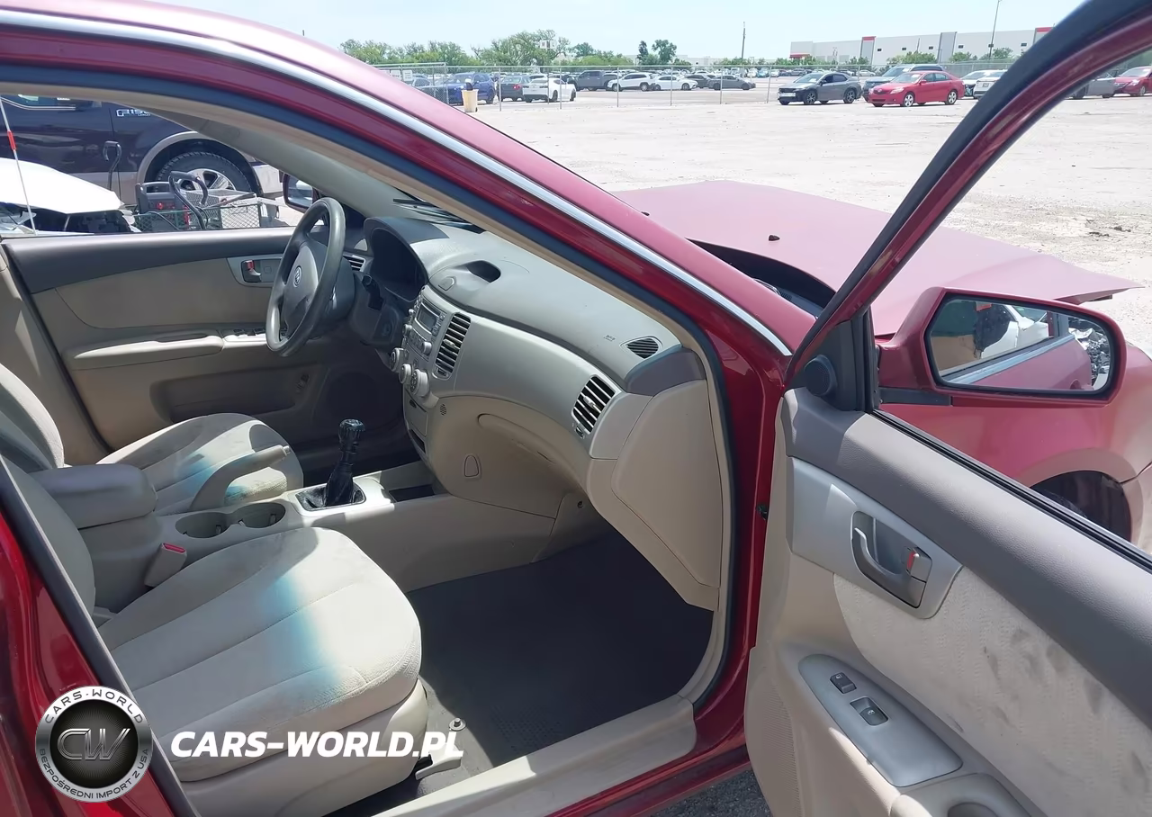 2008 Kia Optima Lx VIN:KNAGE123385217986 - 5