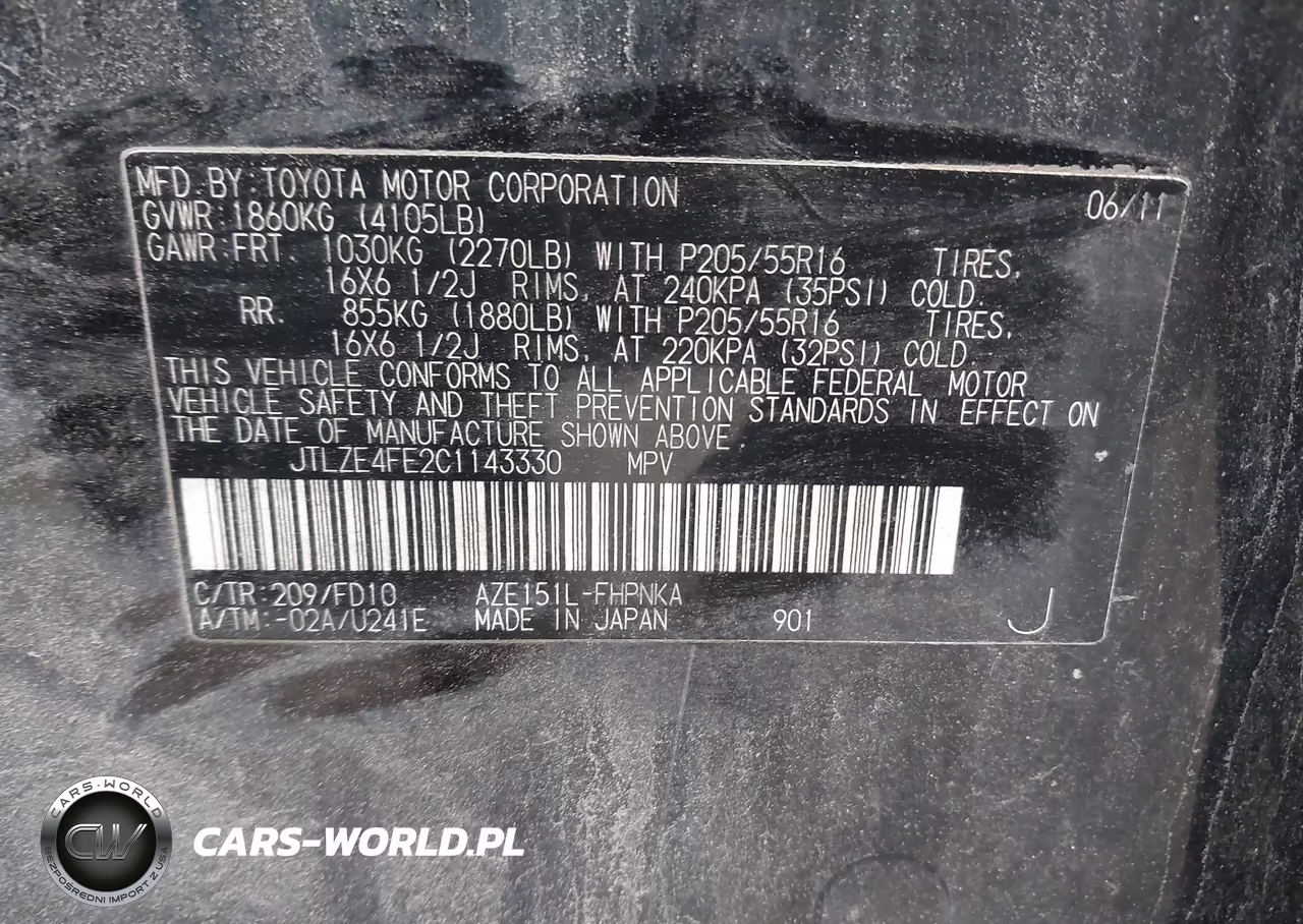 2012 Scion Xb VIN:JTLZE4FE2C1143330 - 9