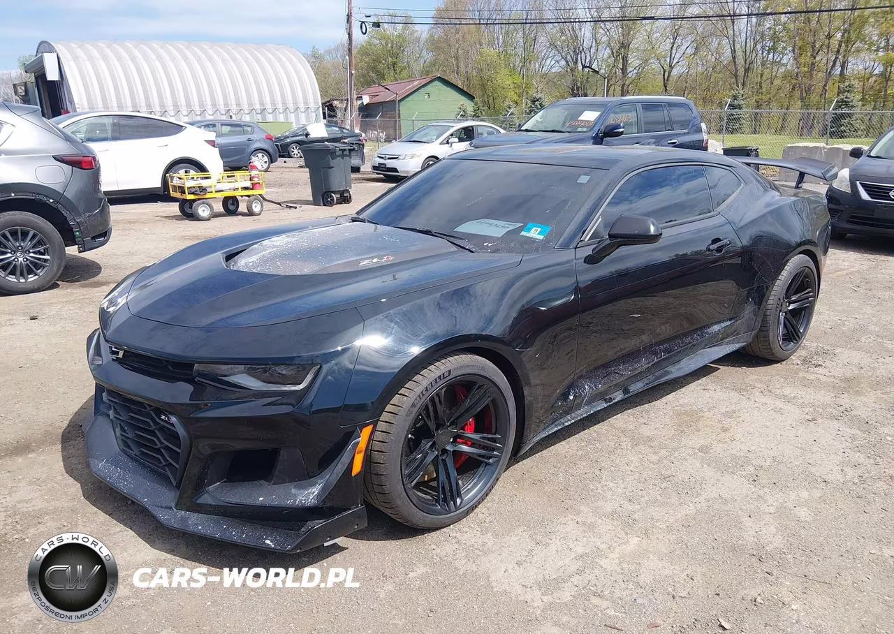 2018 Chevrolet Camaro Zl1 VIN:1G1FJ1R68J0158228 - 2