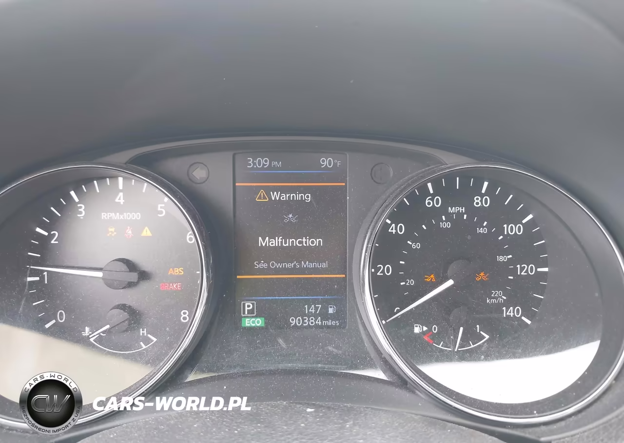 2020 Nissan Rogue Sv Intelligent Awd VIN:5N1AT2MV7LC744433 - 7