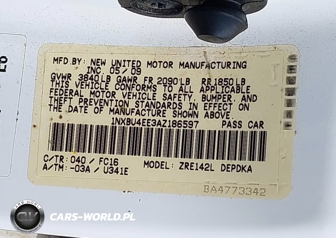 2010 Toyota Corolla Le VIN:1NXBU4EE3AZ186597 - 9