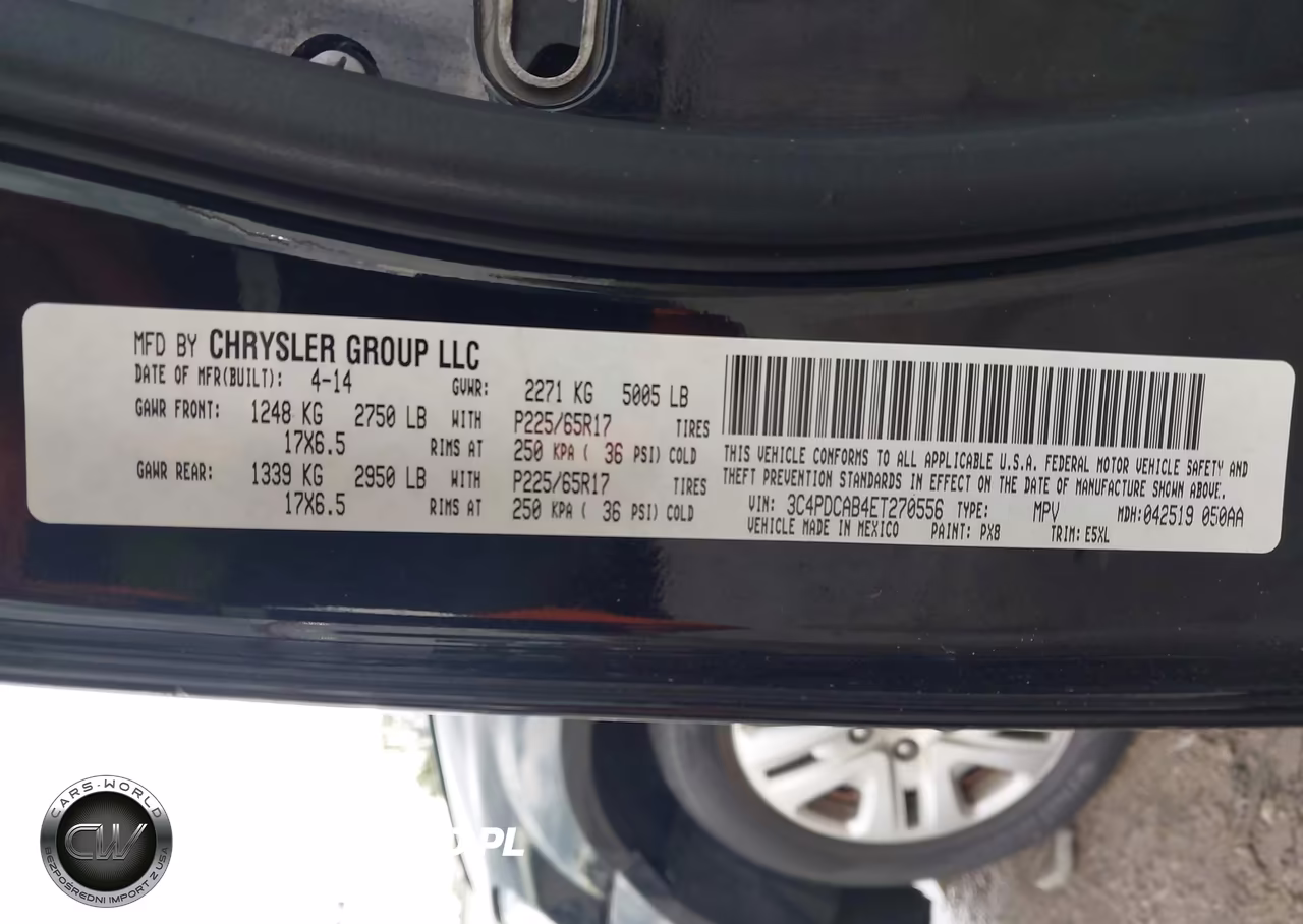 2014 Dodge Journey Se VIN:3C4PDCAB4ET270556 - 9
