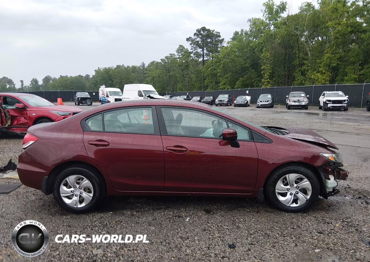 2014 Honda Civic Lx VIN:19XFB2F50EE068140 - 14