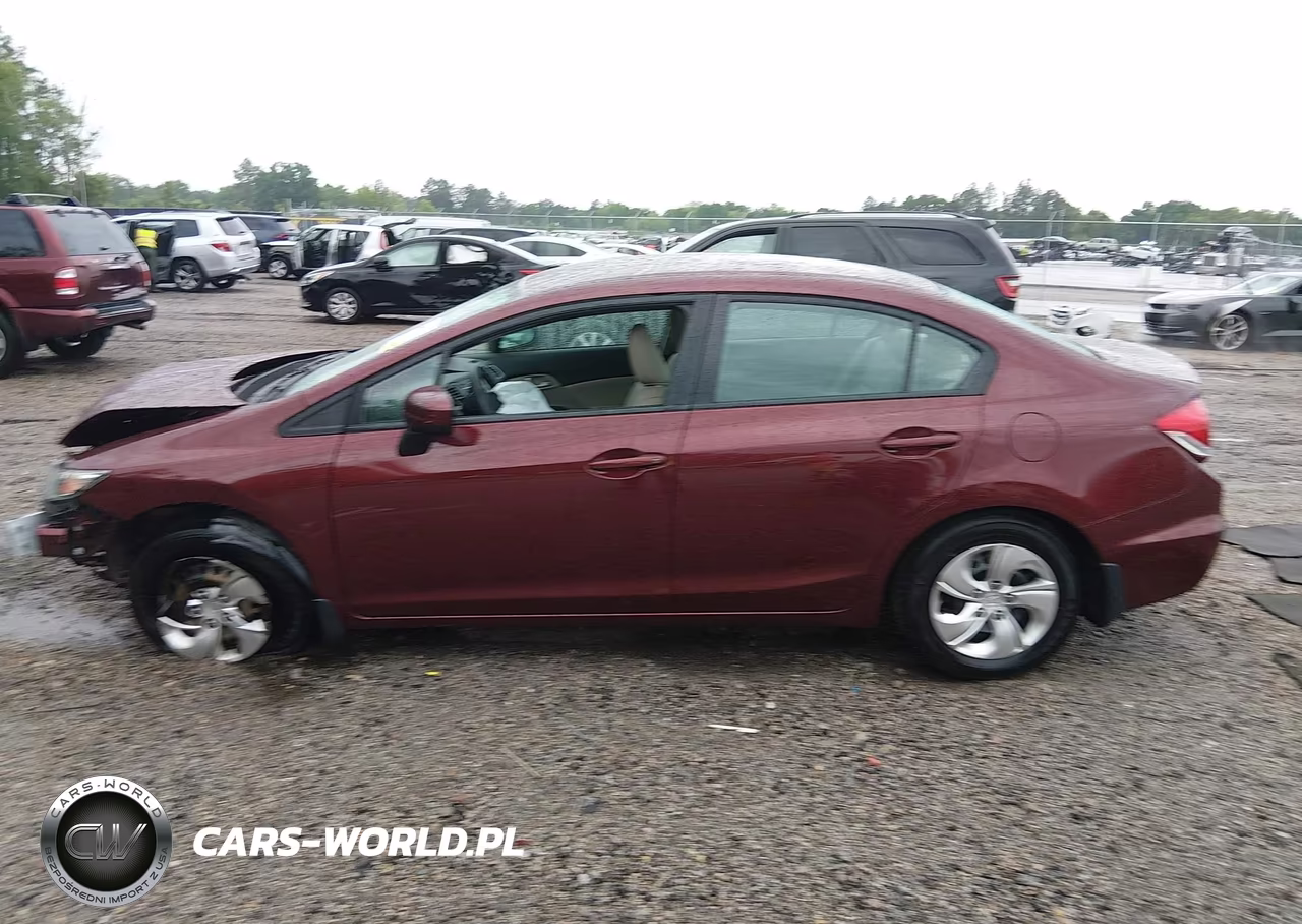 2014 Honda Civic Lx VIN:19XFB2F50EE068140 - 15