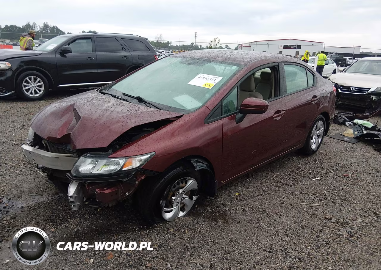 2014 Honda Civic Lx VIN:19XFB2F50EE068140 - 2
