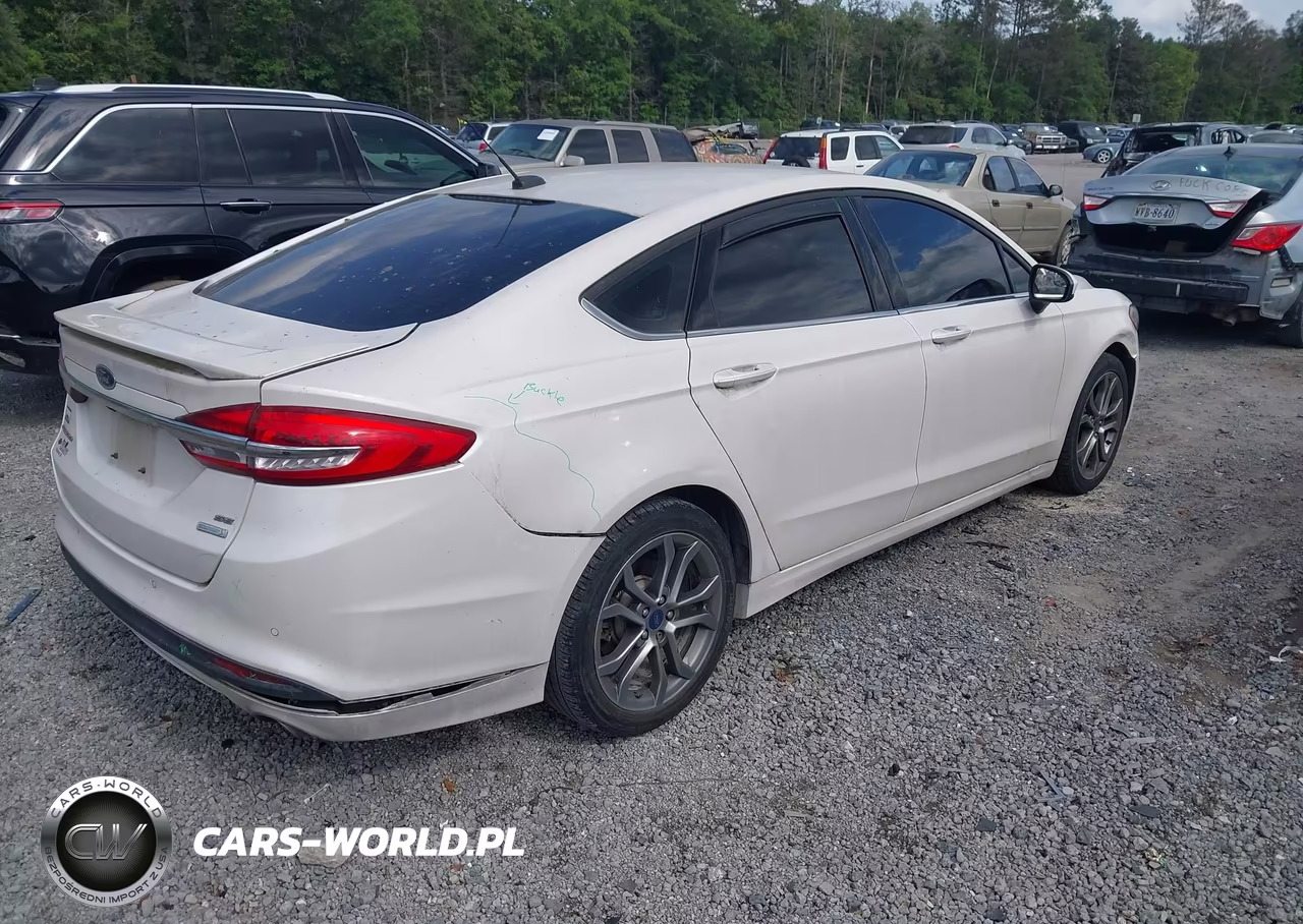 2017 Ford Fusion Se VIN:3FA6P0HD8HR402055 - 4