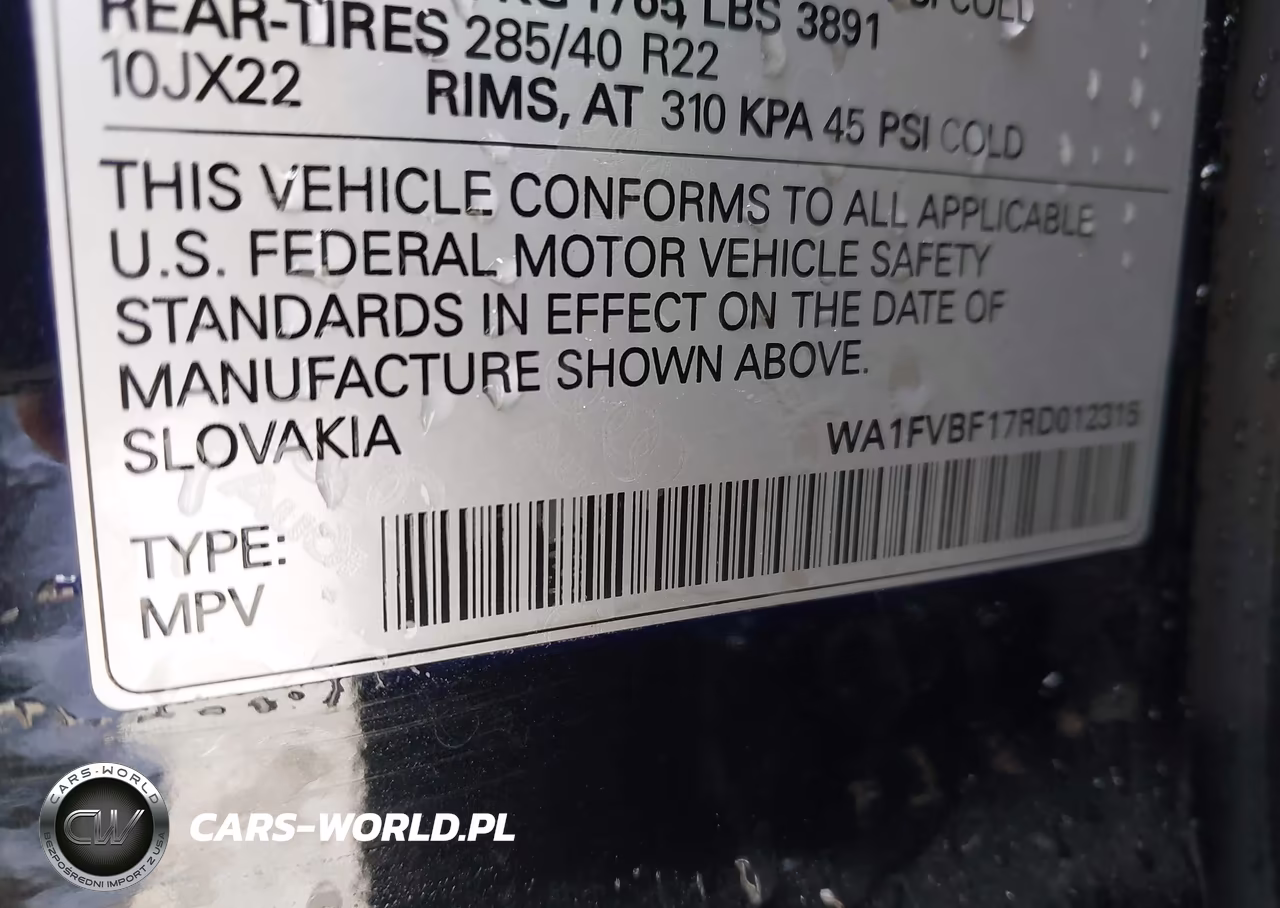2024 Audi Q8 Prestige 55 Tfsi Quattro VIN:WA1FVBF17RD012315 - 9
