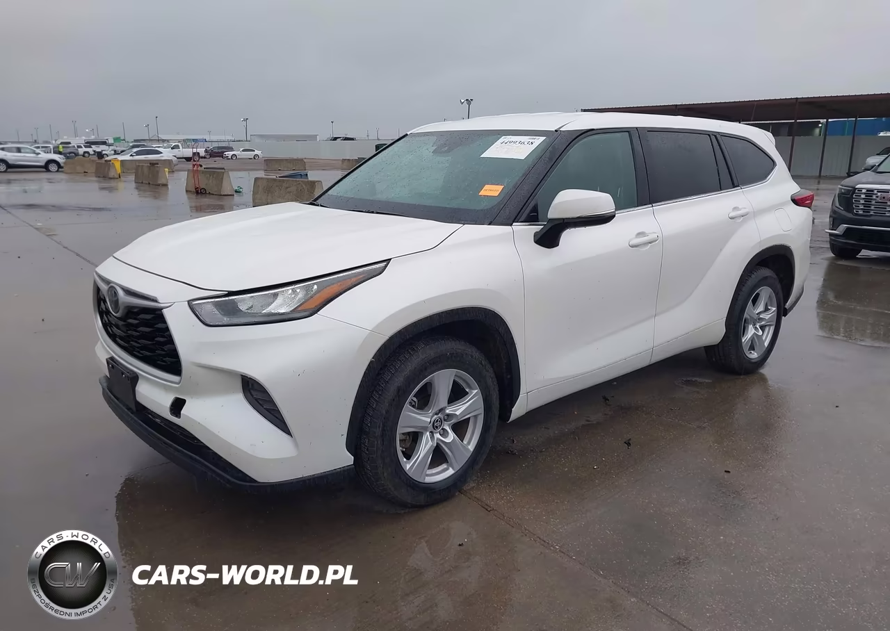 2020 Toyota Highlander L VIN:5TDCZRAH8LS000731 - 2
