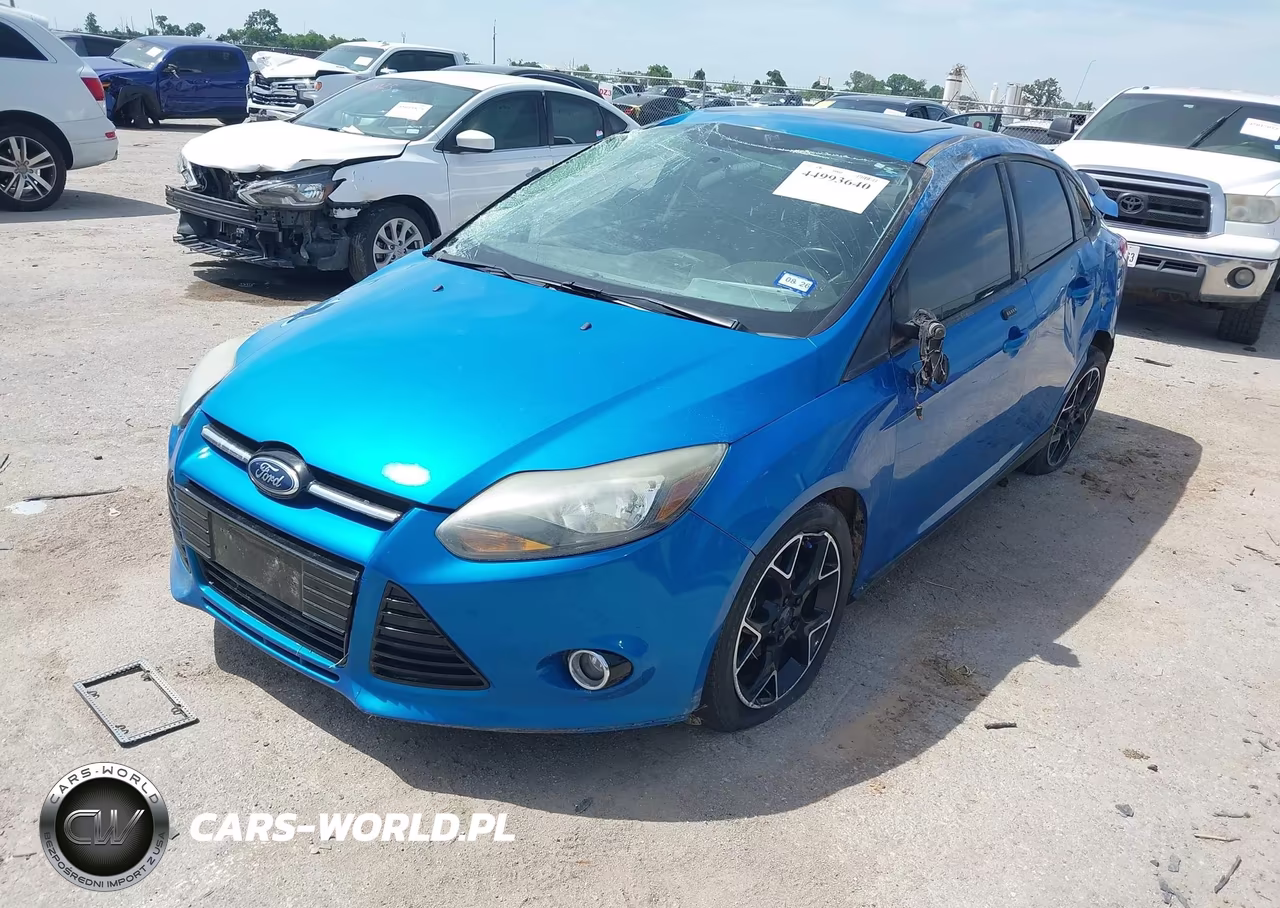 2014 Ford Focus Se VIN:1FADP3F28EL348731 - 2