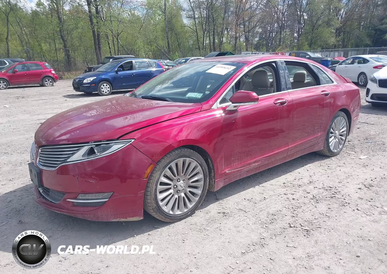2016 Lincoln Mkz VIN:3LN6L2JK6GR623948 - 2