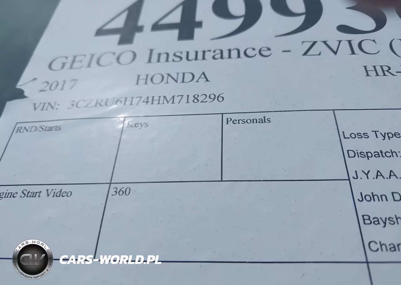 2017 Honda Hr-V Ex-L VIN:3CZRU6H74HM718296 - 19